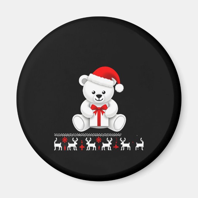 Bear Christmas Christmas (2) Magnet (Front)