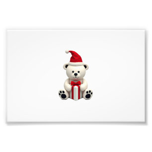Bear Christmas Christmas (2) Photo Print