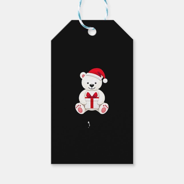 Bear Christmas Christmas (3) Gift Tags (Front)