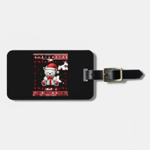 Bear Christmas Christmas (5) Luggage Tag