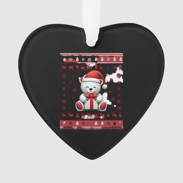 Bear Christmas Christmas (5) Ornament (Front)