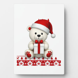 Bear Christmas Christmas Plaque