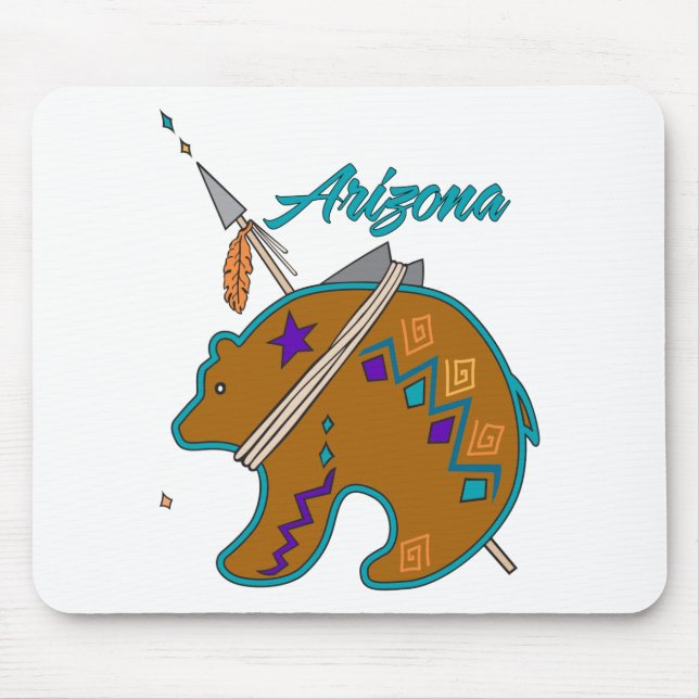 Bear Clan Arrow Mouse Mat (Front)