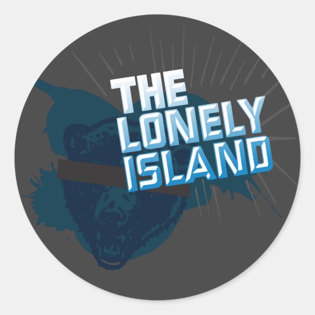 Bear Classic Round Sticker (Front)