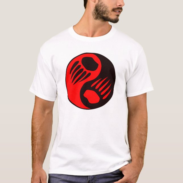 Bear Claw Yin Yang T-Shirt (Front)