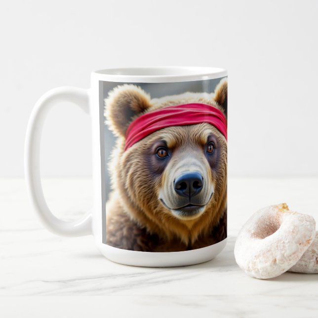 Bear Coffee Mug (With Donut)