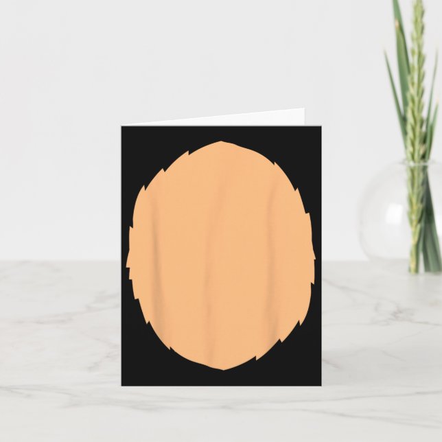 Bear Costume Halloween Animal  Card (Front)