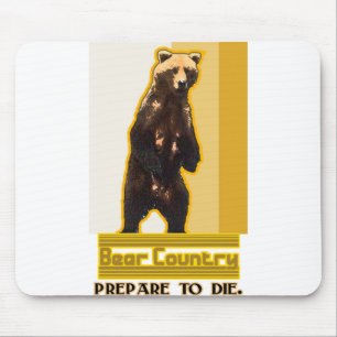 Bear Country Mouse Mat