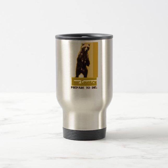 Bear Country Travel Mug (Center)