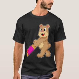 Bear Cricket Cricket bat T-Shirt