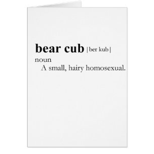 BEAR CUB (definition)