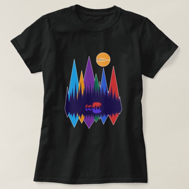 Bear & Cubs #3 T-Shirt (Design Front)