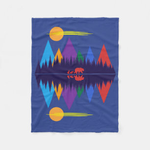 Bear & Cubs Fleece Blanket
