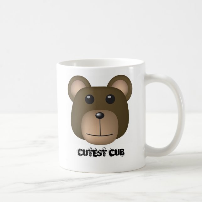 Bear, Cutest Cub Coffee Mug (Right)