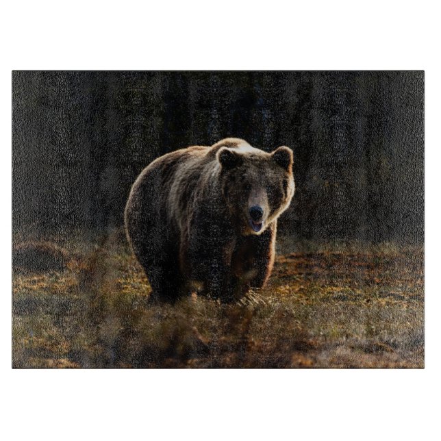 Bear Cutting Board (Front)