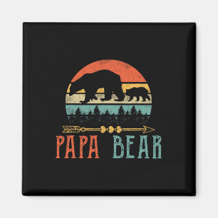 Bear Daddy Funny Mens Fathers Day Gift-idea Magnet