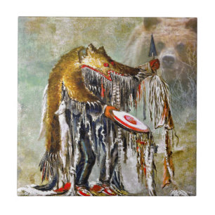 Bear Dancer Tile