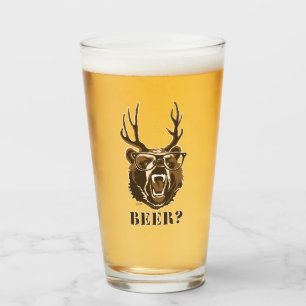 Bear, Deer or Beer Glass