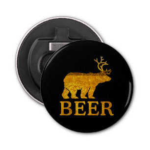 Bear Deer or Beer on Beer Bottle Opener