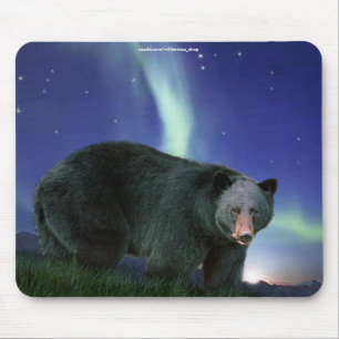 Bear Design for Animal and Wildlife-Supporters Mouse Mat