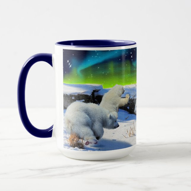 Bear Design for Animal and Wildlife-Supporters Mug (Left)