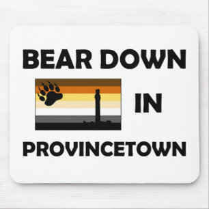 Bear Down In Provincetown Mouse Mat