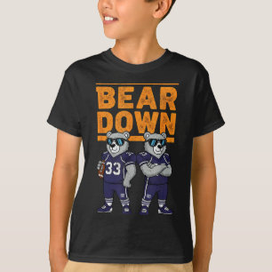 Bear Down Women Kids Boys Girls Youth Teen Men T-Shirt