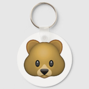 Bear - Emoji Key Ring