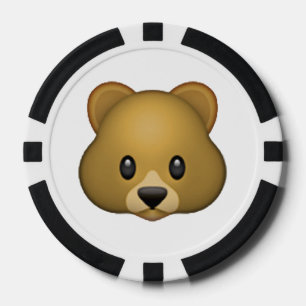 Bear - Emoji Poker Chips
