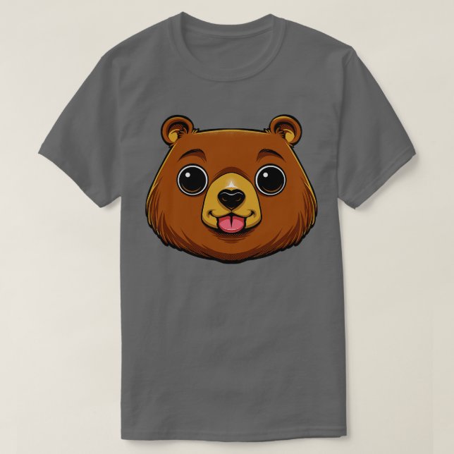 Bear Face T-Shirt (Design Front)