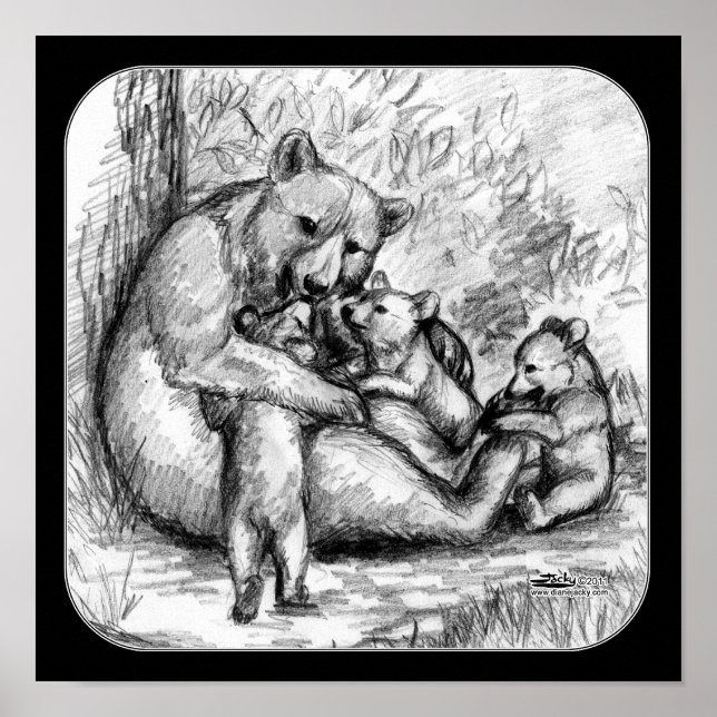 Bear Family Poster (Front)