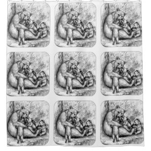Bear Family Shower Curtain