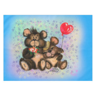 Bear Family Tablecloth