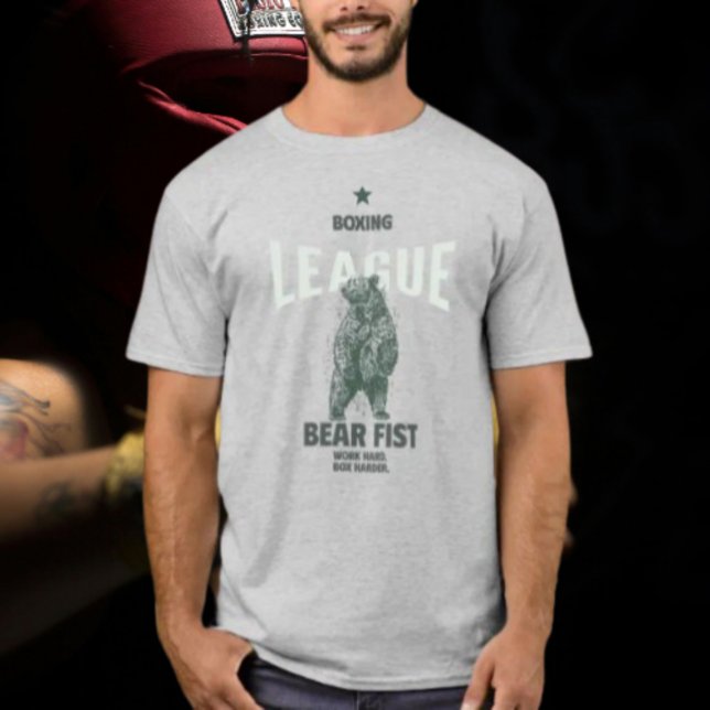 Bear Fist Boxing League T-Shirt (Creator Uploaded)