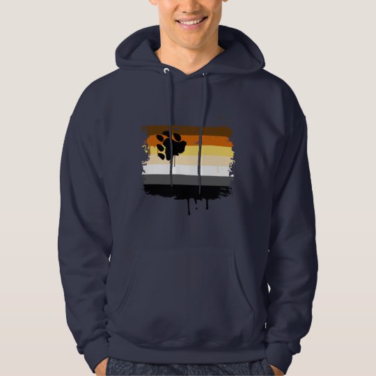 BEAR FLAG DRIPPING HOODIE