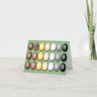 Bear Flag Eggs Card
