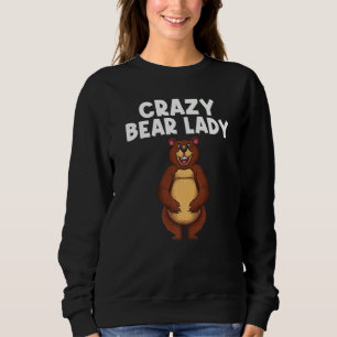 Bear For Women Mum Bears Grizzly Bear Animal Sweatshirt