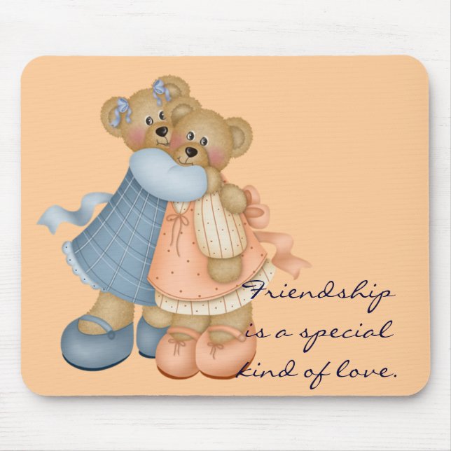 Bear Friends 3 - Friendship is Mouse Mat (Front)
