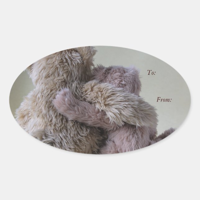 Bear friends gift tag (Front)