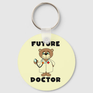 Bear Future Doctor Tshirts and Gifts Key Ring