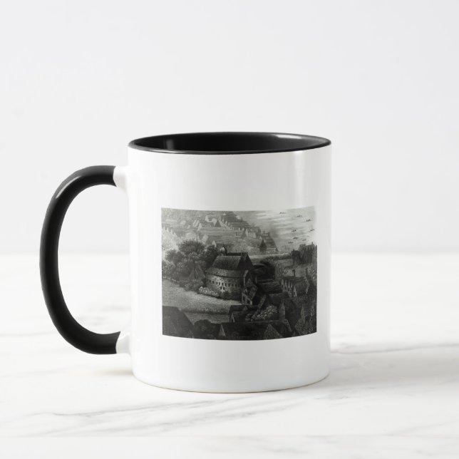 Bear Garden, 1647 Mug (Left)