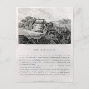 Bear Garden, 1647 Postcard