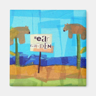 Bear Garden Magnet