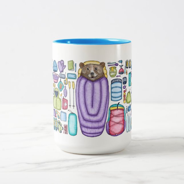 Bear Gear Spread Backpacker Mug (Center)