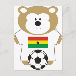 BEAR GHANA POSTCARD