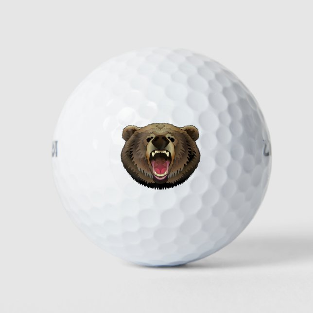 bear golf balls (Front)