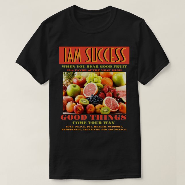 BEAR GOOD FRUIT T-Shirt (Design Front)