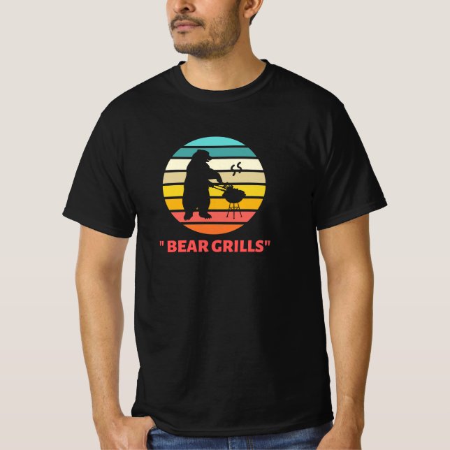 Bear Grills Barbicue T-Shirt (Front)