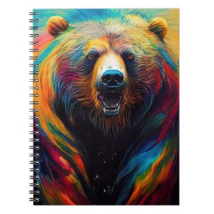 Bear Grizzly Animal Discovery Adventure Nature Pla Notebook