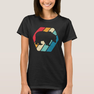 Bear Grizzly Animal Wildlife Retro T-Shirt
